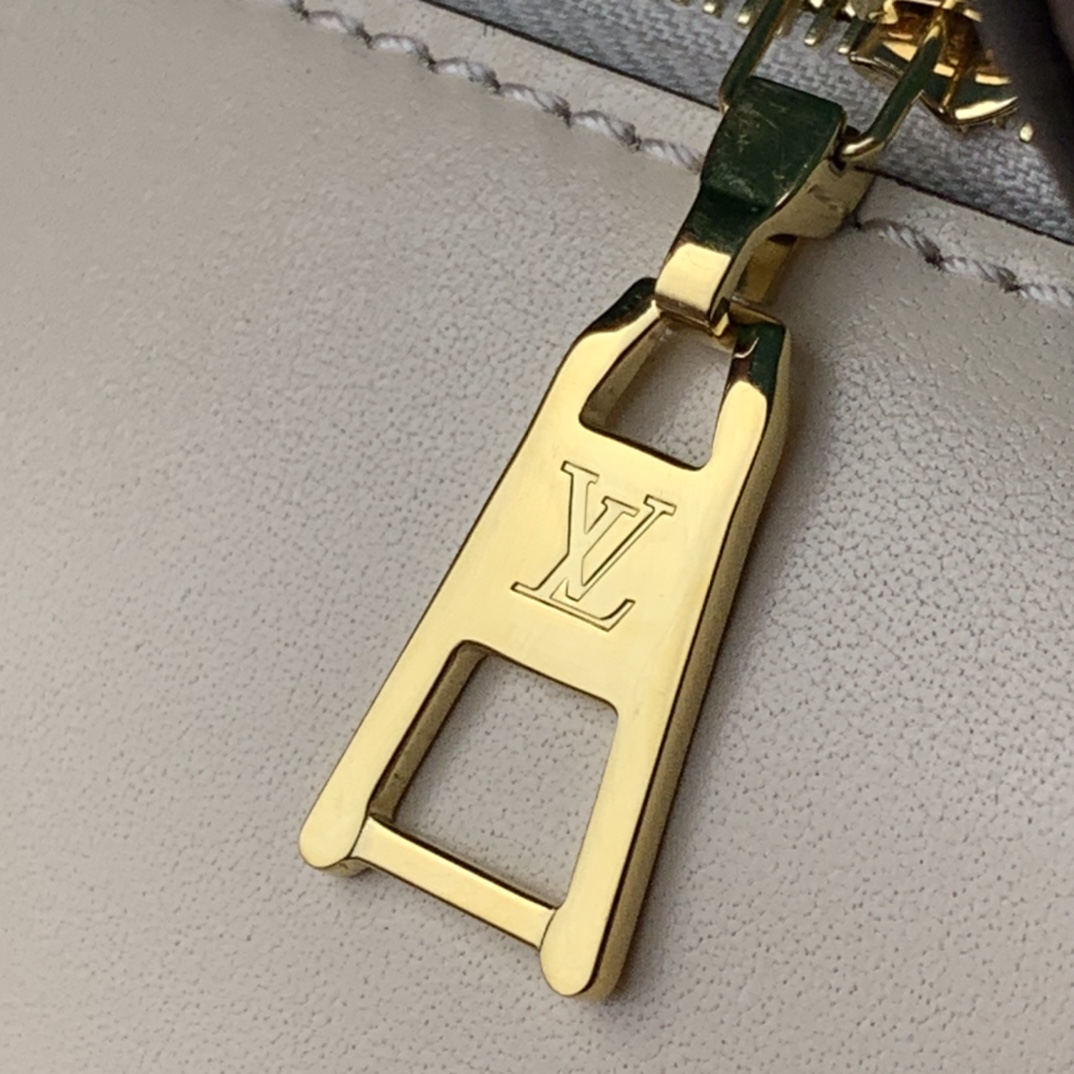 Louis Vuitton LV PONT 9 SOFT Smooth calfskin Shoudler Bag M55950 Cream